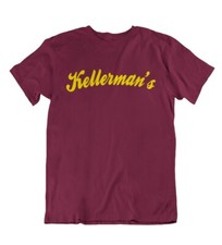 Mens Kellermans  T-Shirt Music Holiday 80s Movie Retro Gift Fancy Dress
