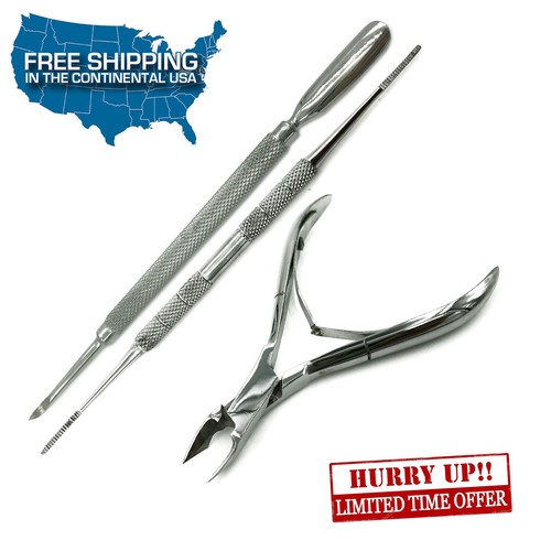 Cuticle nipper pusher - nipper,