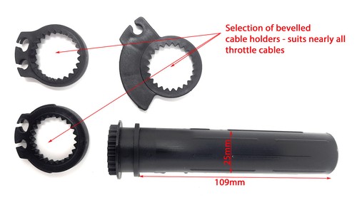 Motorbike throttle sleeve - throttle, for