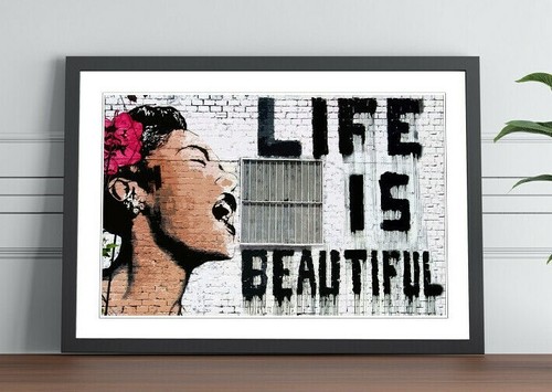 Banksy life beautiful - banksy, is