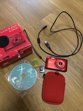 Nikon Coolpix S3600 Red Camera