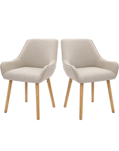 Flowing armrest dining chairs - armrest,