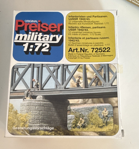 Preiser infantry - 1:72,