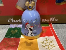 MORRISONS Disney Christmas Party 2025 Olaf Bell Tree Decoration Ornament