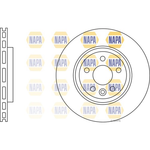 Brake discs vented for - vented,