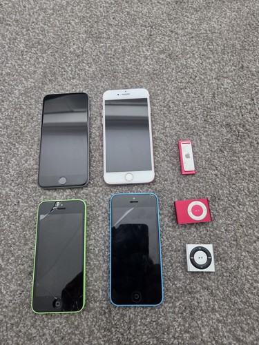 Apple iphone and - and, pods