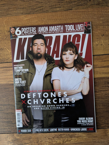 Kerrang 1801 deftones - deftones, &