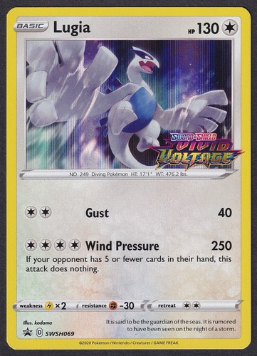 Pokemon lugia swsh069 holo - lugia,