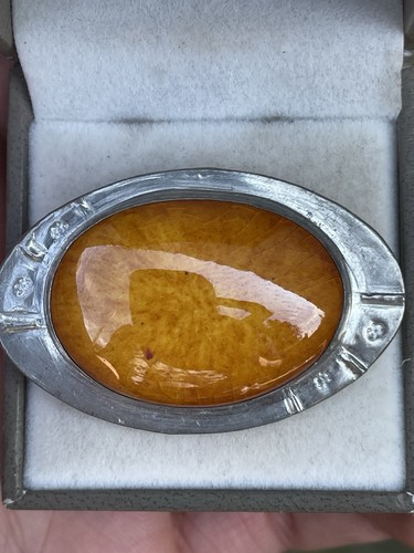 Orange lustre antique ruskin - antique,