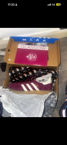 Adidas glasgow burgundy - adidas,