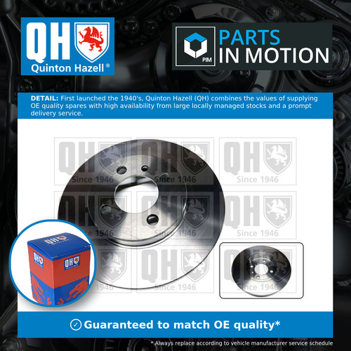 Brake discs pair solid - 2x,
