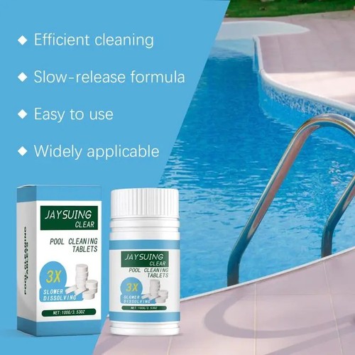 100 chlorine tablets floating - 100, +floating