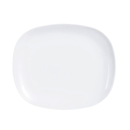 Rectangular dinner plate opal - rectangular,