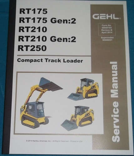Gehl rt175 rt210 rt250 compact - rt250,