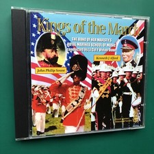 Alford Sousa KINGS OF THE MARCH Brass Military CD Band Of H.M. Royal Marines OOP