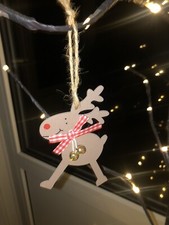 4 x Wooden Natural Handmade