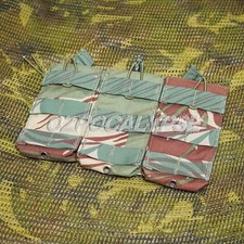 Rhodesian Brushstroke Triple Magazine Pouch - Shingle Camo camouflage army molle