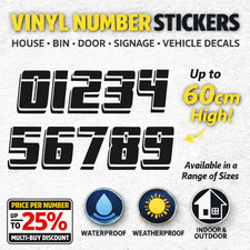 Vinyl Number Stickers 0–9 |