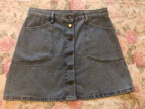 Denim skirt - denim,