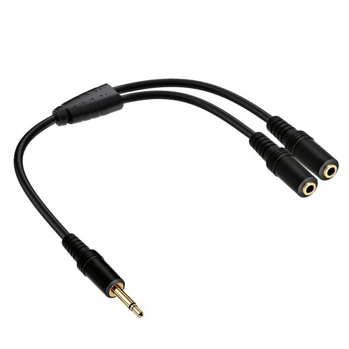 5mm mono splitter cable 1 - 3.5mm,