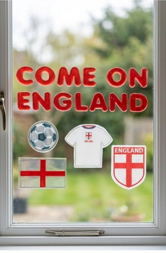 Gel window stickers - x,