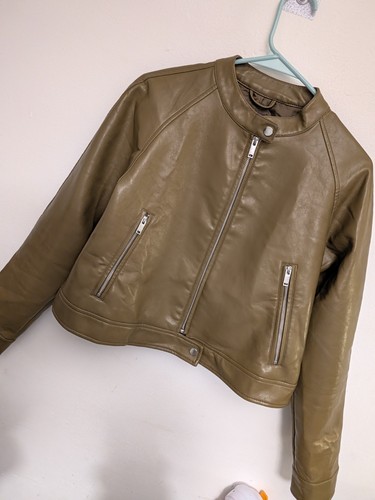 Size khaki leather style - 6,