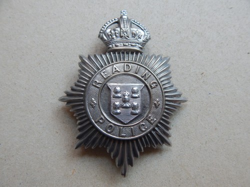 British reading police helmet - police,