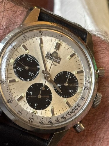 Valjoux panda 1969 - panda, vintage