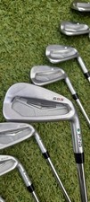 Ping S55 Iron Set - 3-PW - Green Dot - CFS X-Stiff Shaft - Original Grips