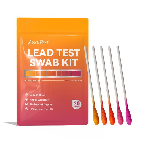 Lead test swabs kit - 30, pcs