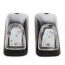 PAIR WHITE LED CAB MARKER
