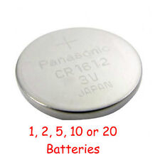 Panasonic CR1612 3V Button Cell Battery Lithium, 1, 2, 5,10 or 20 Batteries
