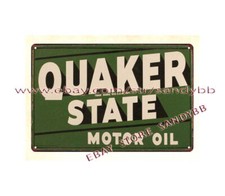 1950s QUAKER STATE motor oil