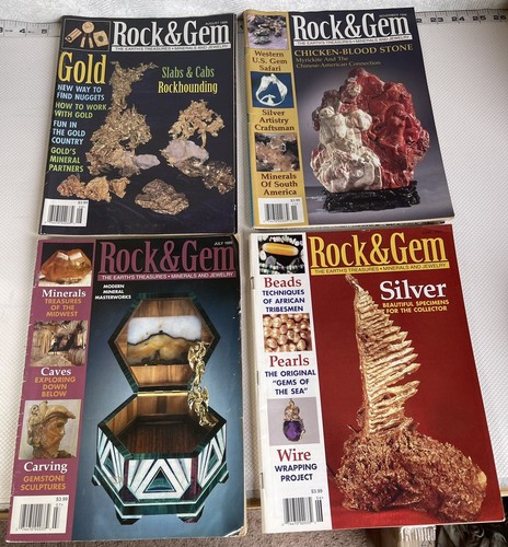 Rock gem magazine minerals - &,