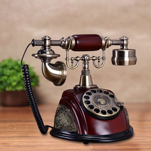 Vintage rotary dial telephone - rotary,