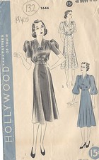 1940s Vintage Sewing Pattern
