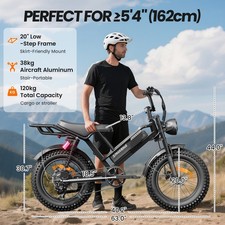 20 Fat Tire AKLUER M7 Electric
