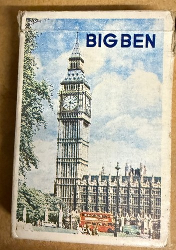 Vintage pack playing cards - playing, big