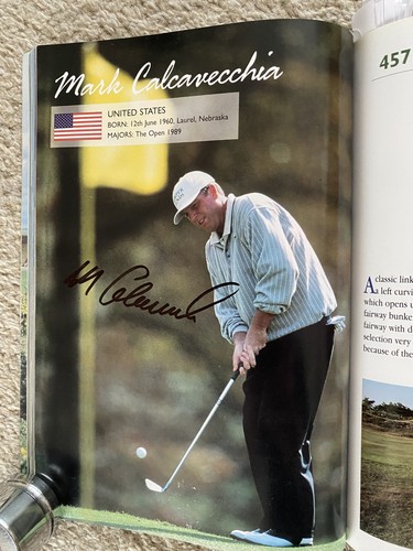 Mark calcavecchia autograph - mark,