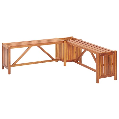 Garden corner bench - corner,