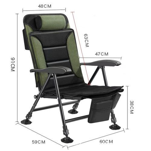 Folding camping chair fishing - camping,