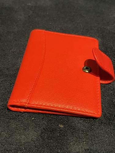 Primehide red leather rfid - primehide,