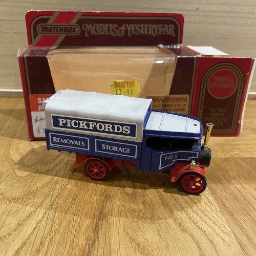 Matchbox 1922 foden steam - matchbox,