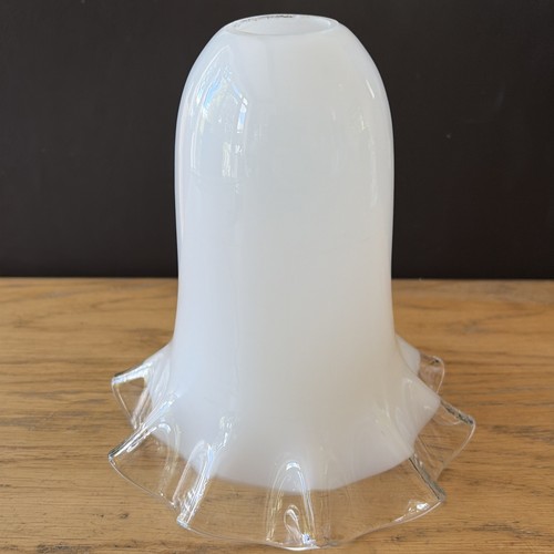 Vinatge tulip glass fluted - glass,