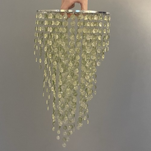 Vintage green bead ceiling - vintage,