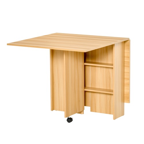 Homcom foldable dining table - foldable,
