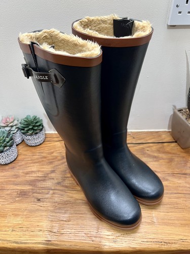 Womens aigle aiglentine fur - aiglentine,