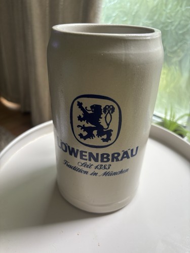 Vintage lowenbrau stein - lowenbrau,
