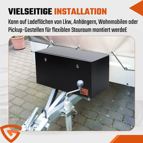 Heavy duty trailer tool box - duty,