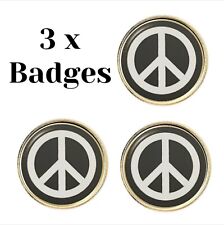 3 x CND (BU2) Lapel Pin Badges
